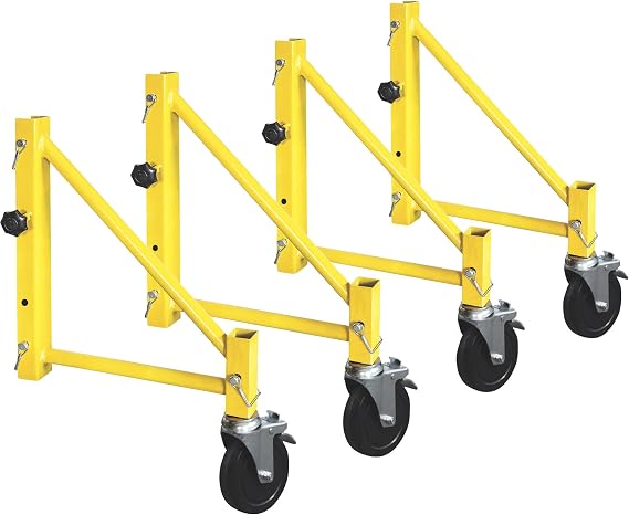 Metaltech I-CISO4PY Jobsite Series Steel Perry Style Scaffold Outriggers (Set of 4)