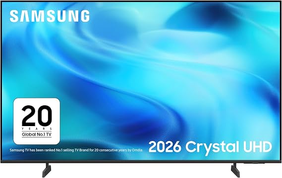 Samsung Smart TV 43-Inch U7020H Crystal UHD 4K TV, HDR10+, Motion Xcelerator, Dynamic Sound Pack, Gaming Hub, Knox Security, Vision AI Companion