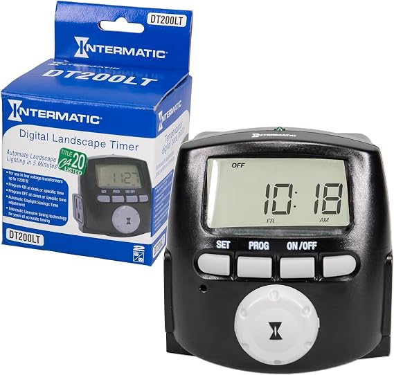 Intermatic DT200LT Digital Astronomic Landscape Timer, Indoor/Outdoor 3R