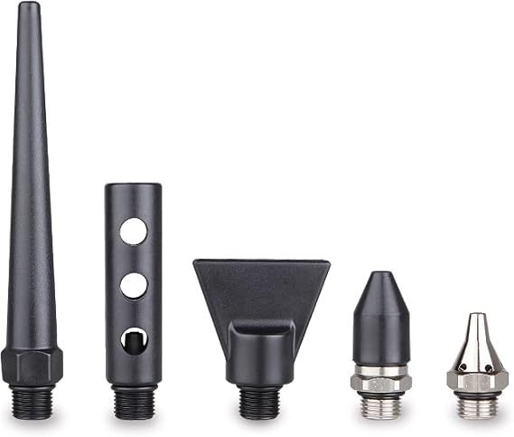 5Piece Nozzle Set For Capri Tools 2-Way Air Blow Gun