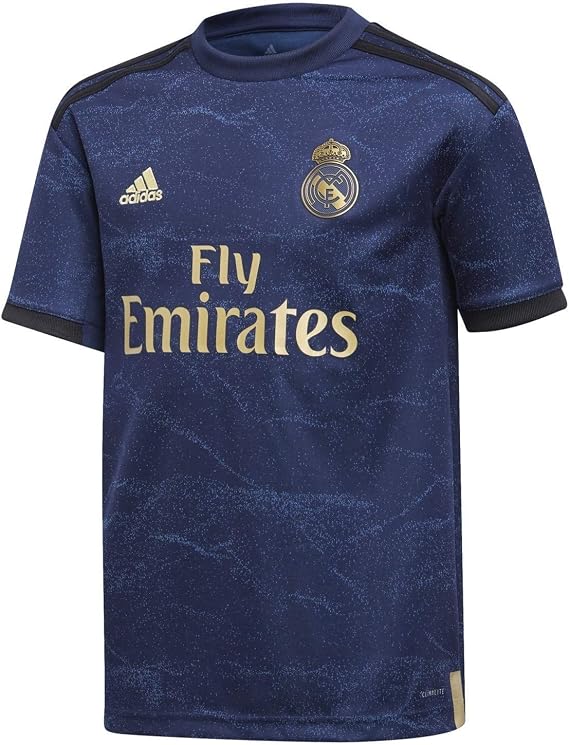 adidas Kid's Real Madrid Away Jersey 2019-20 (Small) Night Indigo
