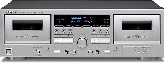 TEAC W-1200S Double Cassette Deck