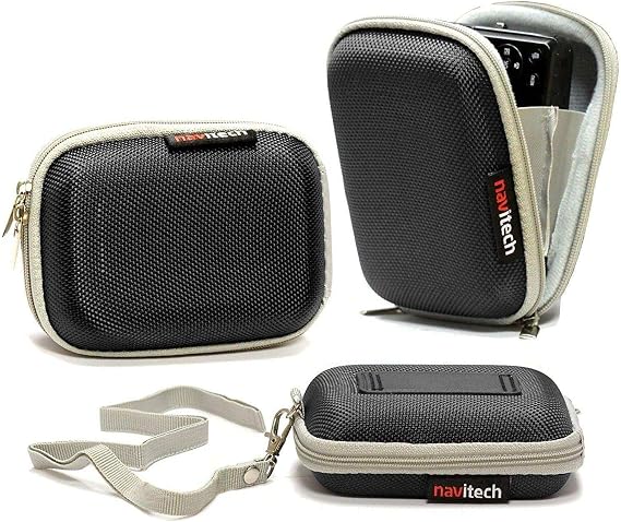 Navitech Black Shockproof Camera Case Compatible With Hauyince Digital Camera
