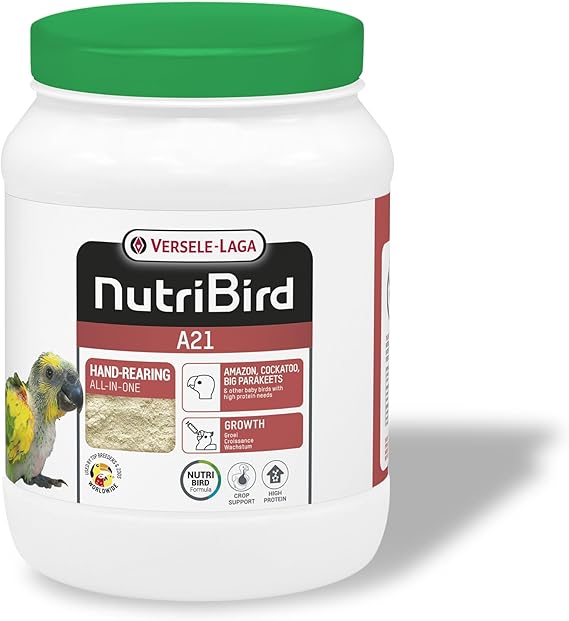 Nobby Nutribird A21, 800 g | Versele-Laga | Hand rearing food | For nutritional support of the development of birds