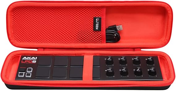 LTGEM Case for Akai Professional LPD8 USB MIDI Pad Controller