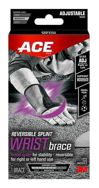 Ace Reversible Splint Wrist Brace - Adjustable Size