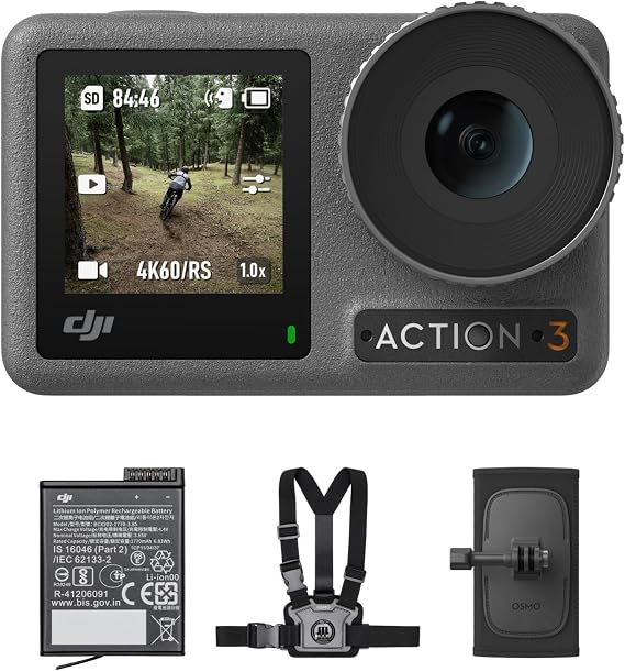 DJI Osmo Action 3 Outdoor Combo + DJI 1 Year Extended Premium Support Osmo Action 3 JP