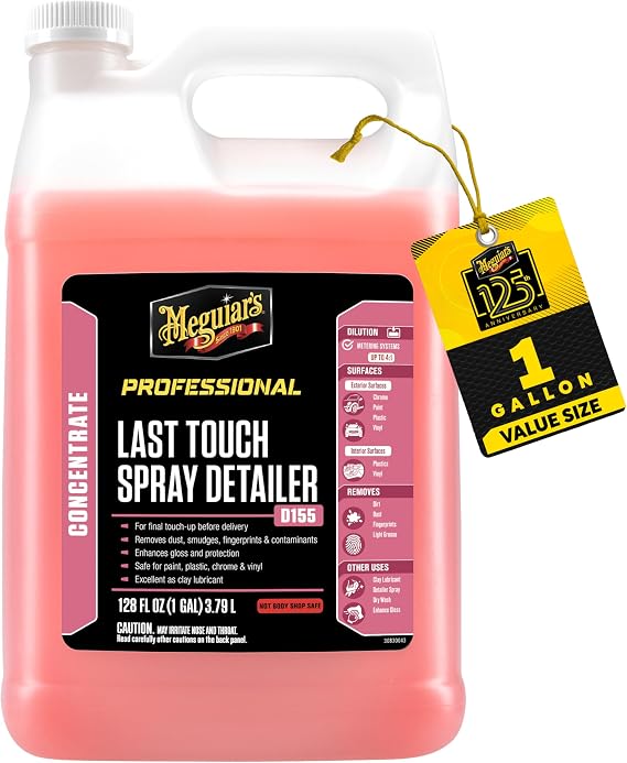 Meguiar's Professional D155 Detailer Last Touch Spray Detailer, 1gal
