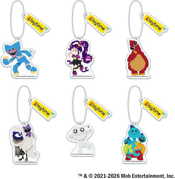公式ライセンス商品 グッズ Poppy Playtime トレーディングアクリルキーホルダーvol.5 BOX