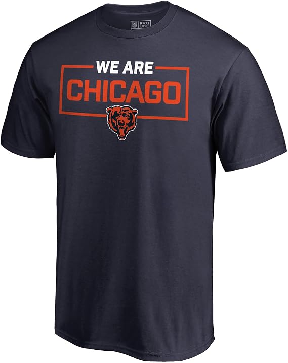 Men's Navy Chicago Bears We are Icon T-Shirt