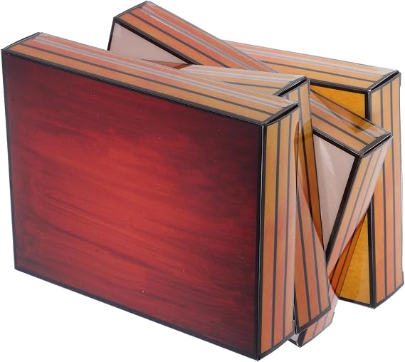 Stained Glass Stacked Books Lamp Bedside Desk Reading Light Colorful Glass Table Lamp for Bedroom Study with PVC Base