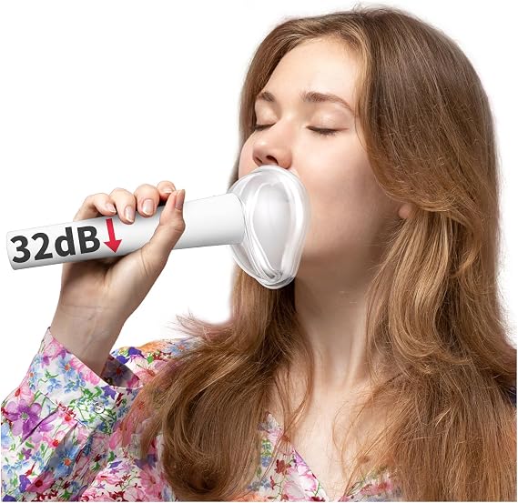 TroyStudio Vocal Dampener, Food-Grade Soft Silicone Voice Silencer for Singing Practice, Warm-up, Up to 32dB Noise Reduction, Odorless Stress Relief Scream Jar Shouting Vase, Soundproof Mask
