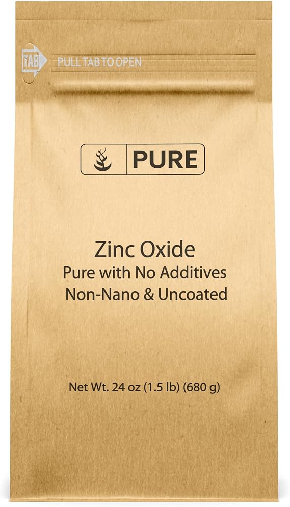 Pure Original Ingredients, Zinc Oxide Powder, 1.5 Lb