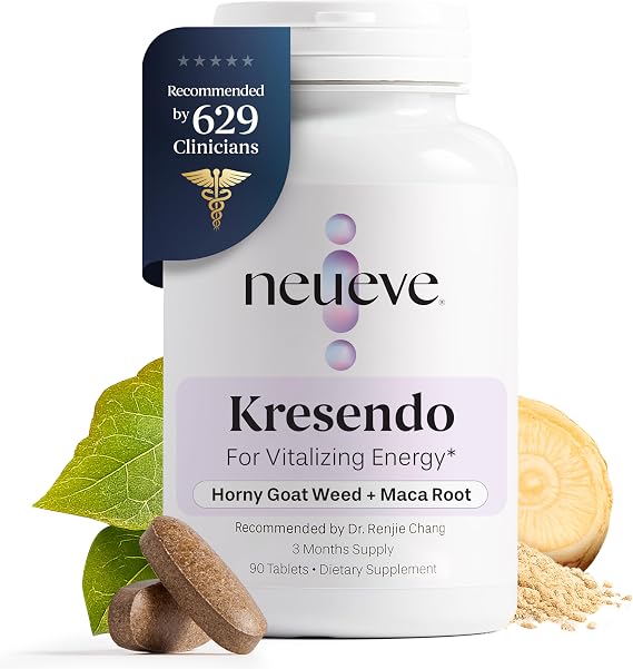 NeuEve Restore Your Mojo. Supplement for Women with Horny Goat Weed and Maca. Recommended by OBGYN.
