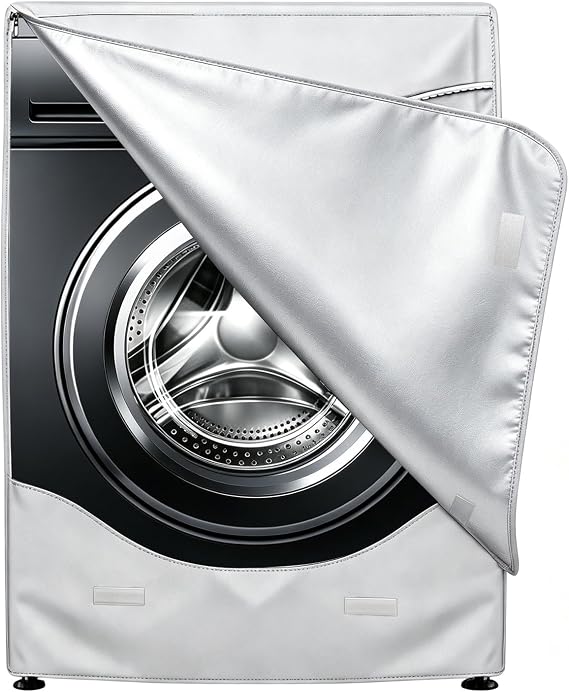 Washer/Dryer Cover,Washer and Dryer Covers,Washine Machine Cover for Waterproof and Dustproof Thickening Front-Loading Machine(1Pack)
