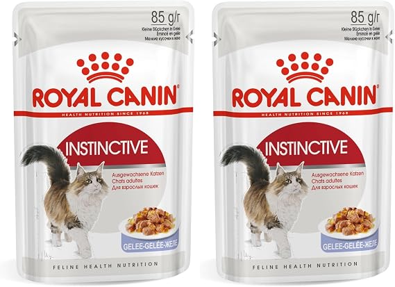 Royal Canin İnstinctive Jelly Pouch Yaş Kedi Maması, 85 Gr x 12 Adet (2 paketi)