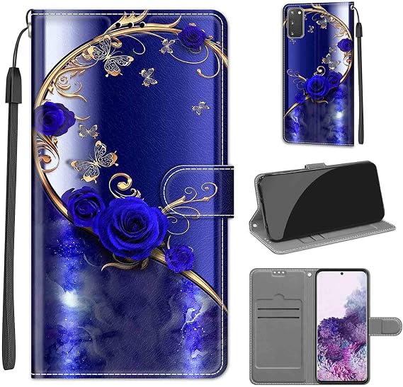 Case for Samsung Galaxy S20 Mobile Phone Case Samsung Galaxy S20 Mobile Phone Case Flip Shockproof Mobile Phone Case with Card Slot Stand Function Compatible Samsung Galaxy S20