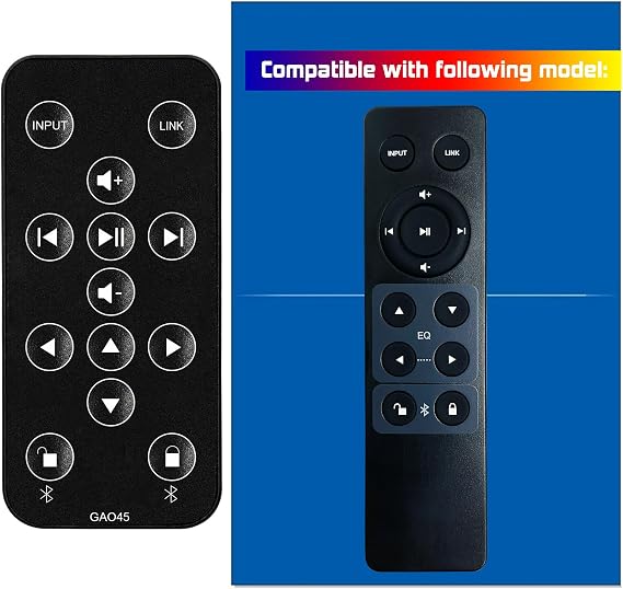 Replacement Remote Control for Aiwa Exos-9 Portable Speaker