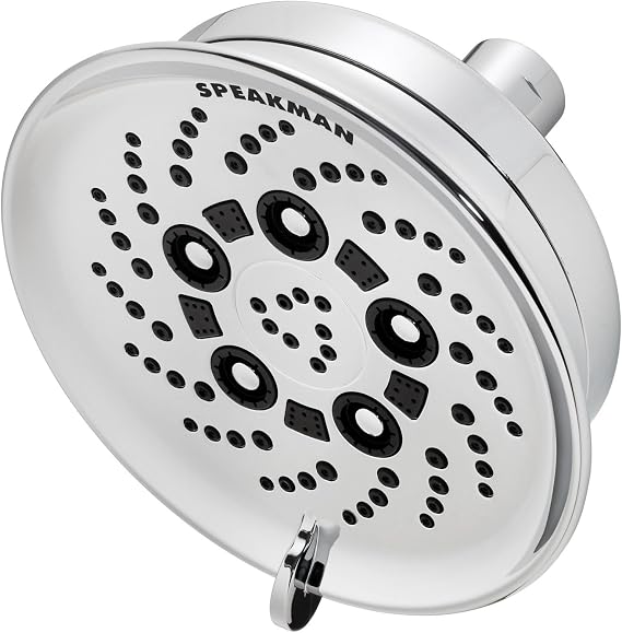 Speakman SR-124 Assana Anystream Multi-Function Shower Head, Polished Chrome