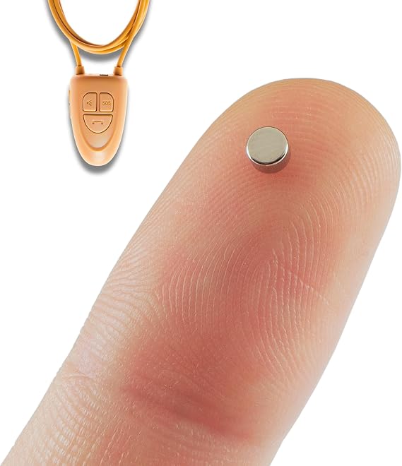 PingaOculto Bluetooth Spy Earpiece for Exams Integrated Mic Mini (Nano V4)