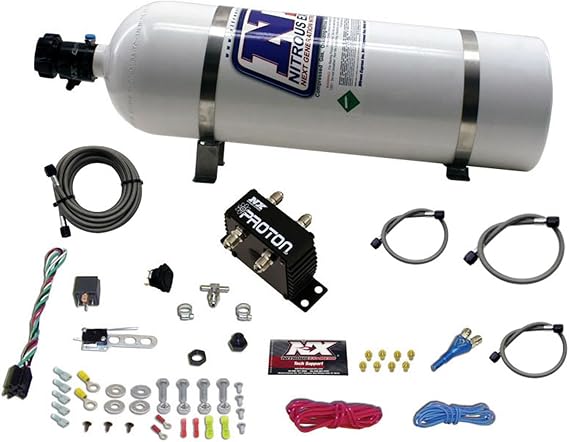 Nitrous Express 20421-15 Proton Plus Nitrous System with 15 lbs. Bottle