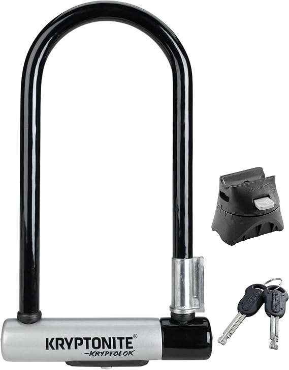 Kryptonite Kryptolok 12.7mm U-Lock with FlexFrame-U Bracket
