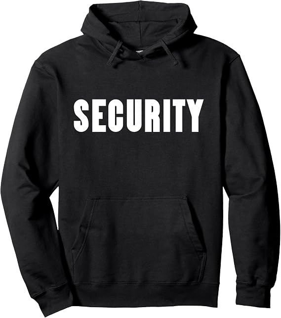 Security Guard for Security Staff Pullover Hoodie