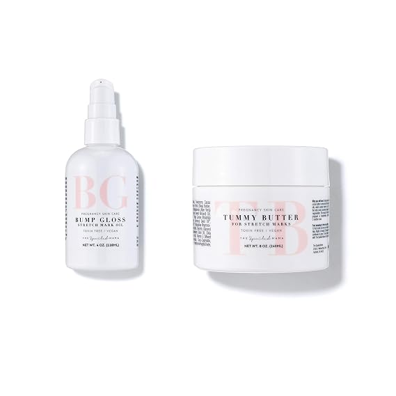 Stretch Mark Prevention Kit | Pregnancy Skincare Treatment Set