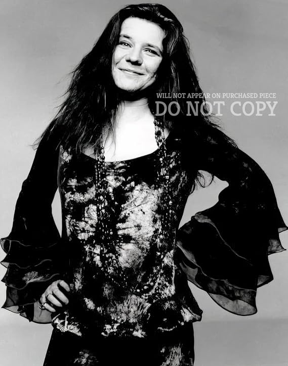 Janis Joplin Photograph 8 X 10 - Marvelous 1970 Portrait - American Music Legend - Publicity Picture - Rare Photo - Poster Art Print