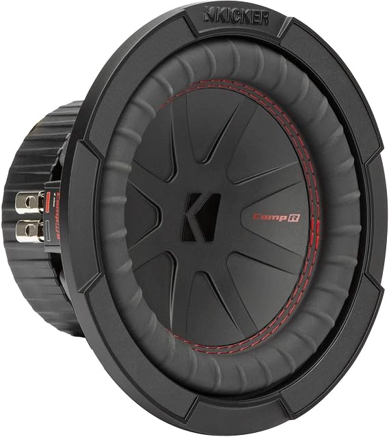 KICKER 48CWR84 CompR 8" Subwoofer, DVC, 4-ohm