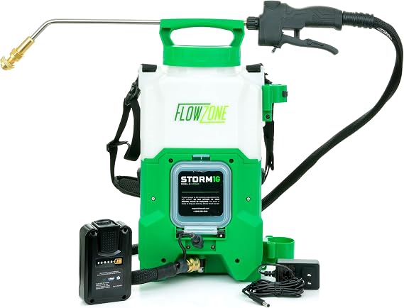 FlowZone Storm 1-Gallon Battery SwapTank Sprayer, Battery Included