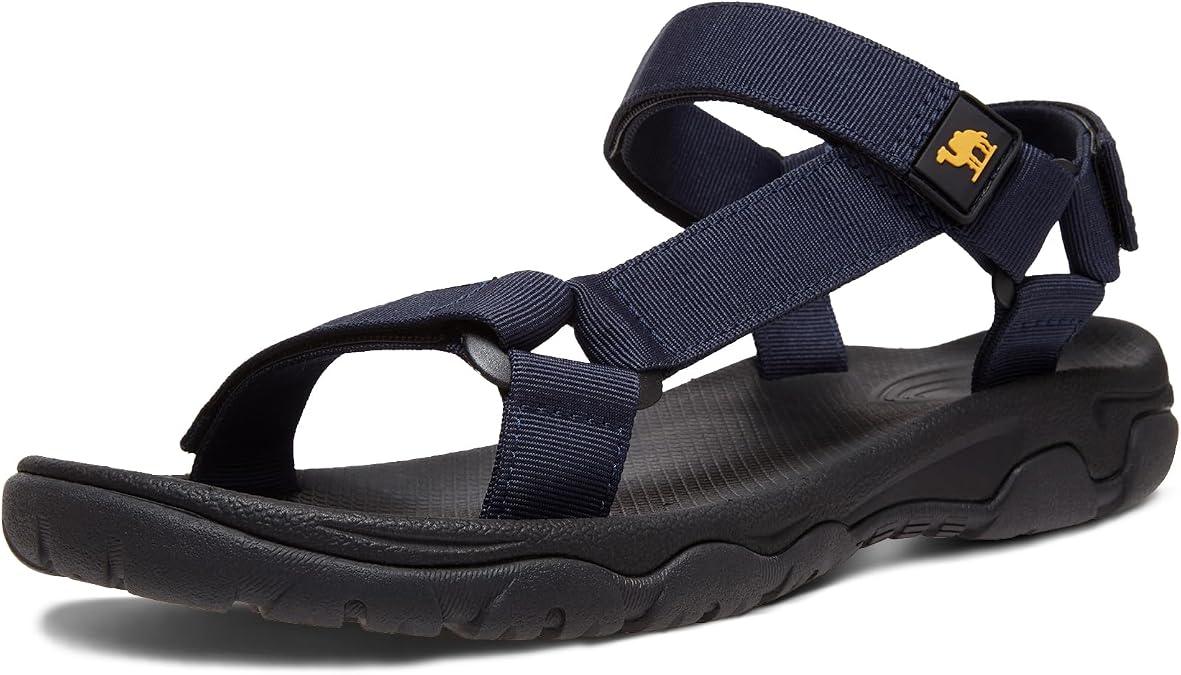 CAMELSPORTS Mens Hiking Sandals Open Toe Outdoor Beach Sandal Waterproof Sport Sandals Water Shoes for Athletic Walking