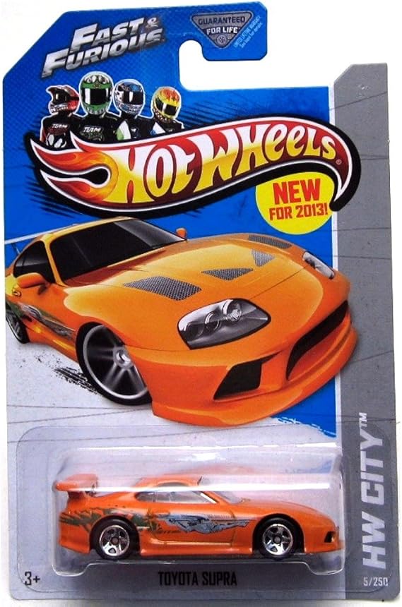 Hot Wheels 2013 Hw City - Toyota Supra - Fast & Furious