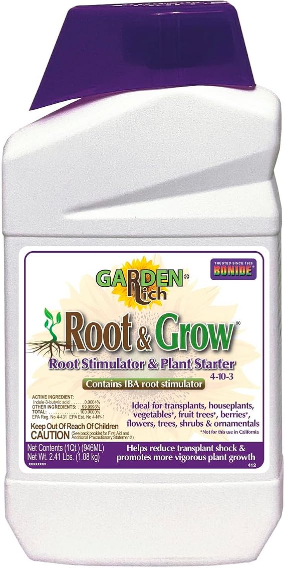 Bonide Garden Rich Root & Grow Root Stimulator & Plant Starter