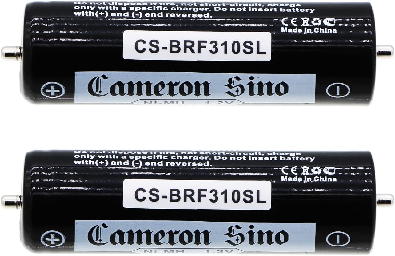 Replacement for Panasonic ER-PA10 ER-PA11 ER121 ER507 ER-1410 ER-1420 ER204 ER2031 ER230 ER230K ER2301 ER2302 ER-2301 ER-2302 ER160 ER161 ER1511 ER1610 ER1611 ER389 ERDGP72 ERHGP72 Battery 2Pack