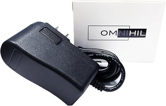 OMNIHIL AC/DC Power Adapter Compatible with OMRON 60120HW5SW Hem-ADPTW5 HEM-775 HEM-7052