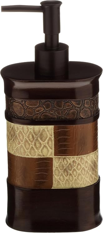 Popular Bath FBA_738980713138 Soap Dispenser/Lotion Pump, Zambia Collection, Beige
