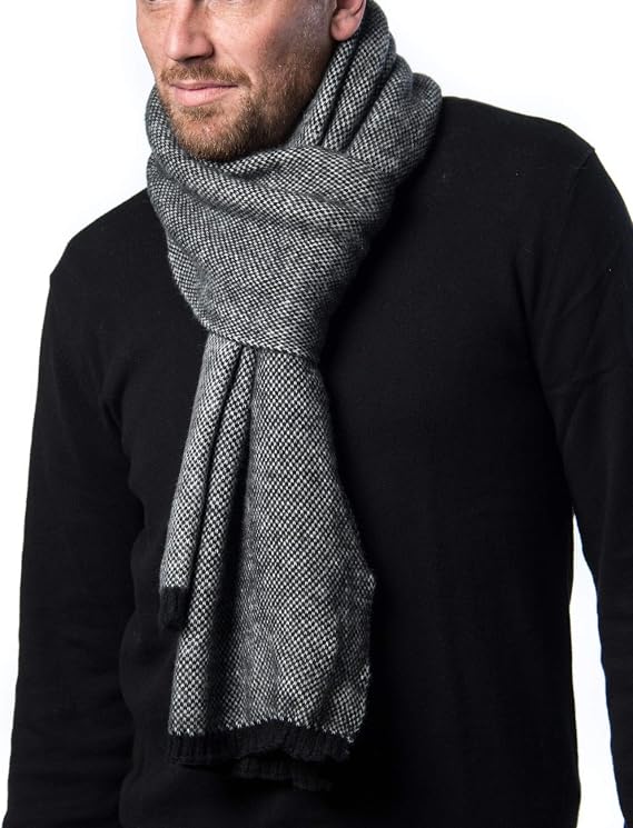 Mio Marino Mens Premium Winter Scarf, Soft Knit Scarves