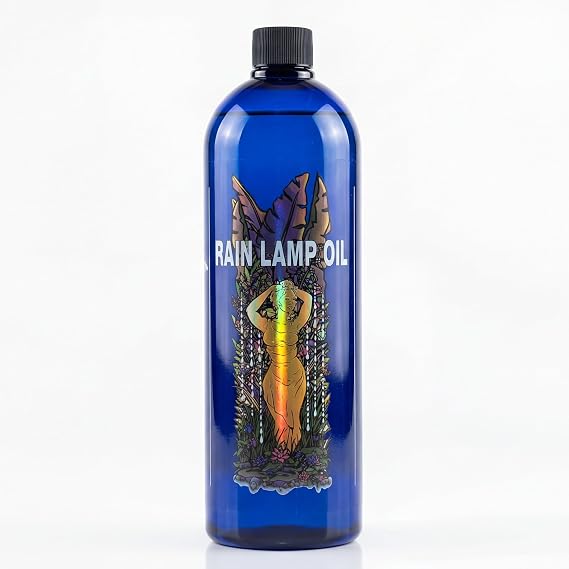 Premium 32 oz Rain Oil for Rain Lamps - Drakeol 35 Mineral Oil - Clear, Odorless, High-Quality Rain Lamp Oil