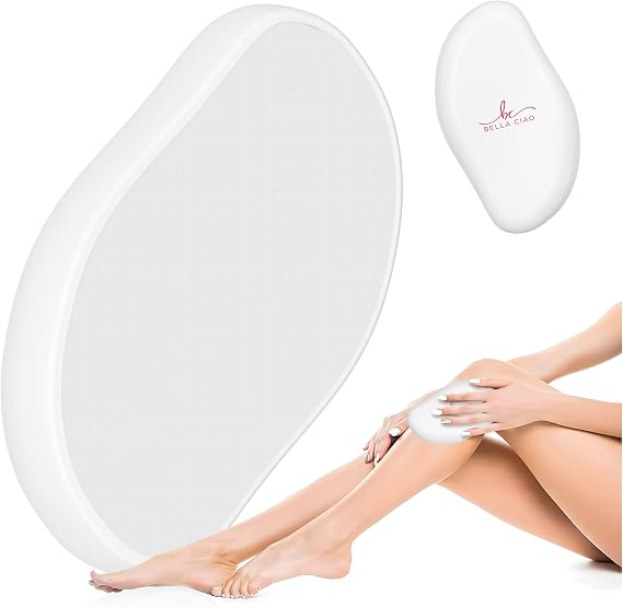 Crystal Hair Remover Epilator for Women & Men Reusable up to 3 Years, White