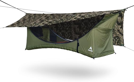 Haven Tent with Insulated Pad (Forest Camo)