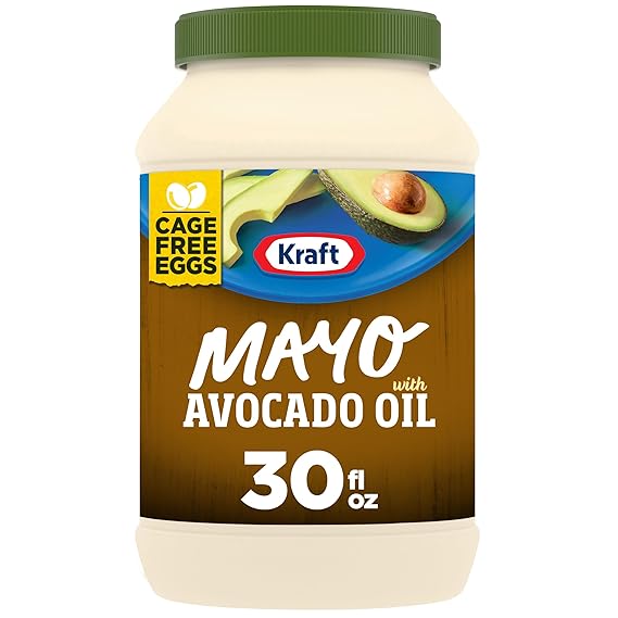 Kraft Mayonnaise, Mayo with Avocado Oil, 30 fl oz Jar