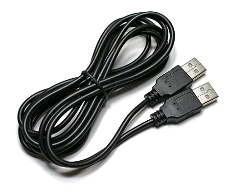 10 Ft USB Audio Video Power Connector Cable for RCA Portable DVD Player DRC69705E22-2PK DRC79981E DRC79981 DRC98101S DRC72989DE (AV Cable for Dual Screen Video Connections)