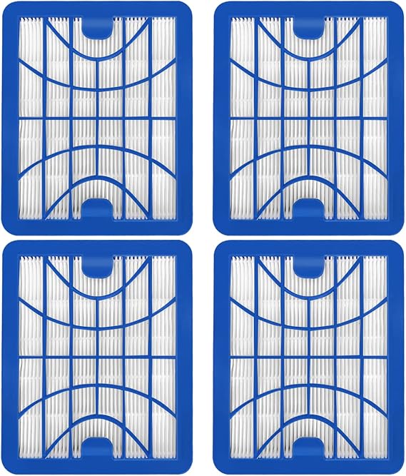 4 Pack Filter Replacement for Zelmer ZVCA050H Explorer Jupiter Vacuum Cleaner