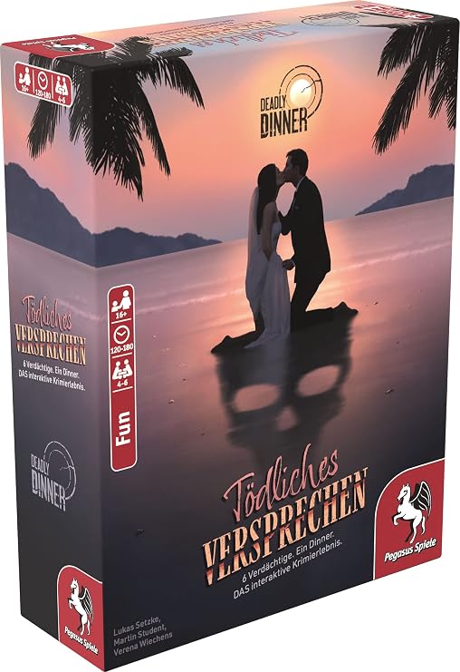 Pegasus Spiele 19013G Dinner-Deadly Promise