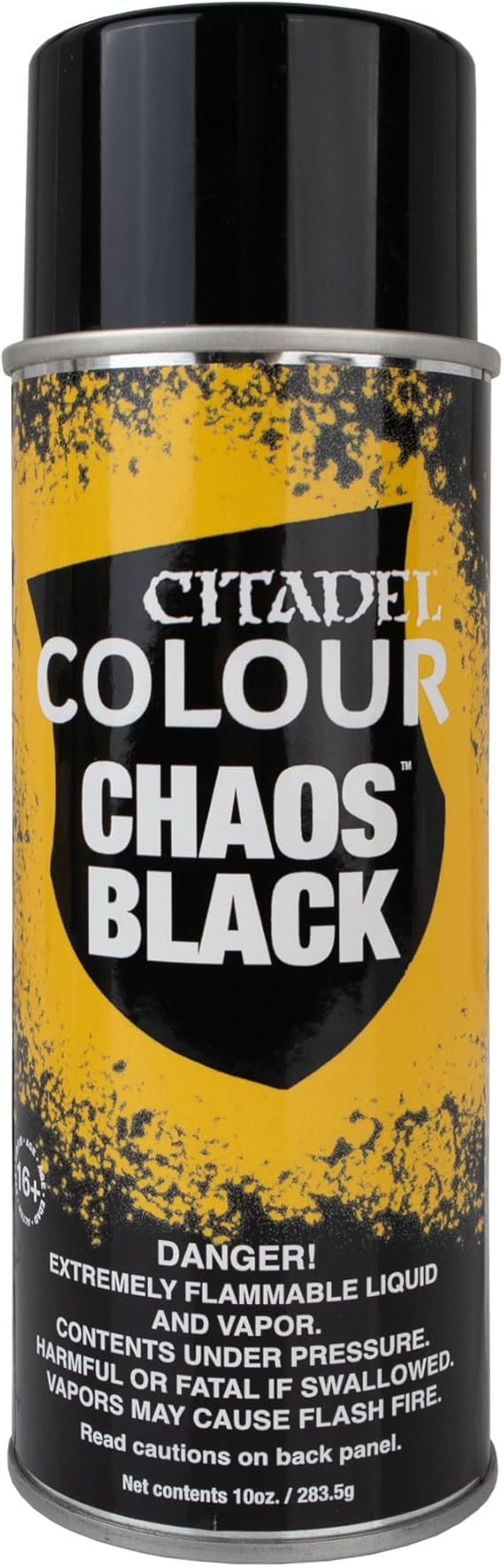 Citadel Chaos Model Spray Paint, Black, 10 Oz
