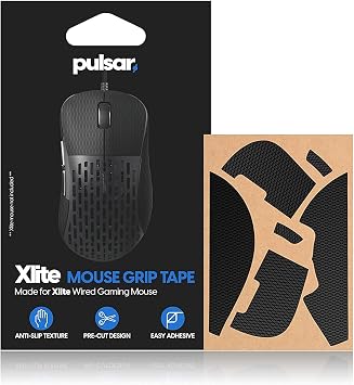 Pulsar Gaming Gears Xlite/Xlite Wireless / v2 Wireless Anti Slip Mouse, Anti-Slip Tape Set, Polymer, Ultra Thin, Clean Removable, 3M Tape, Domestic Genuine Product, for Xlite/Xlite v2, Soft Type
