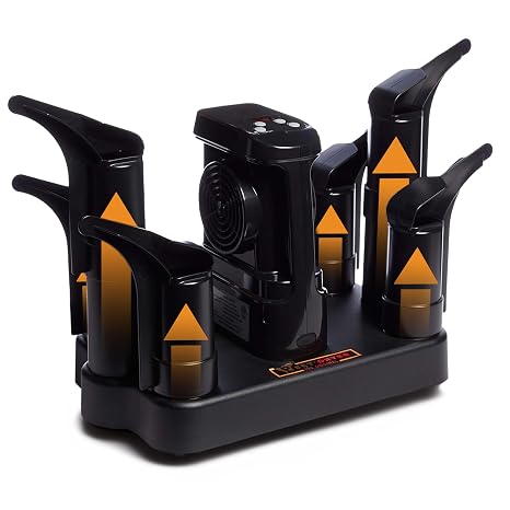 PEET Family Electric Boot & Shoe Dryer for 3 Pairs, 6 DryPorts