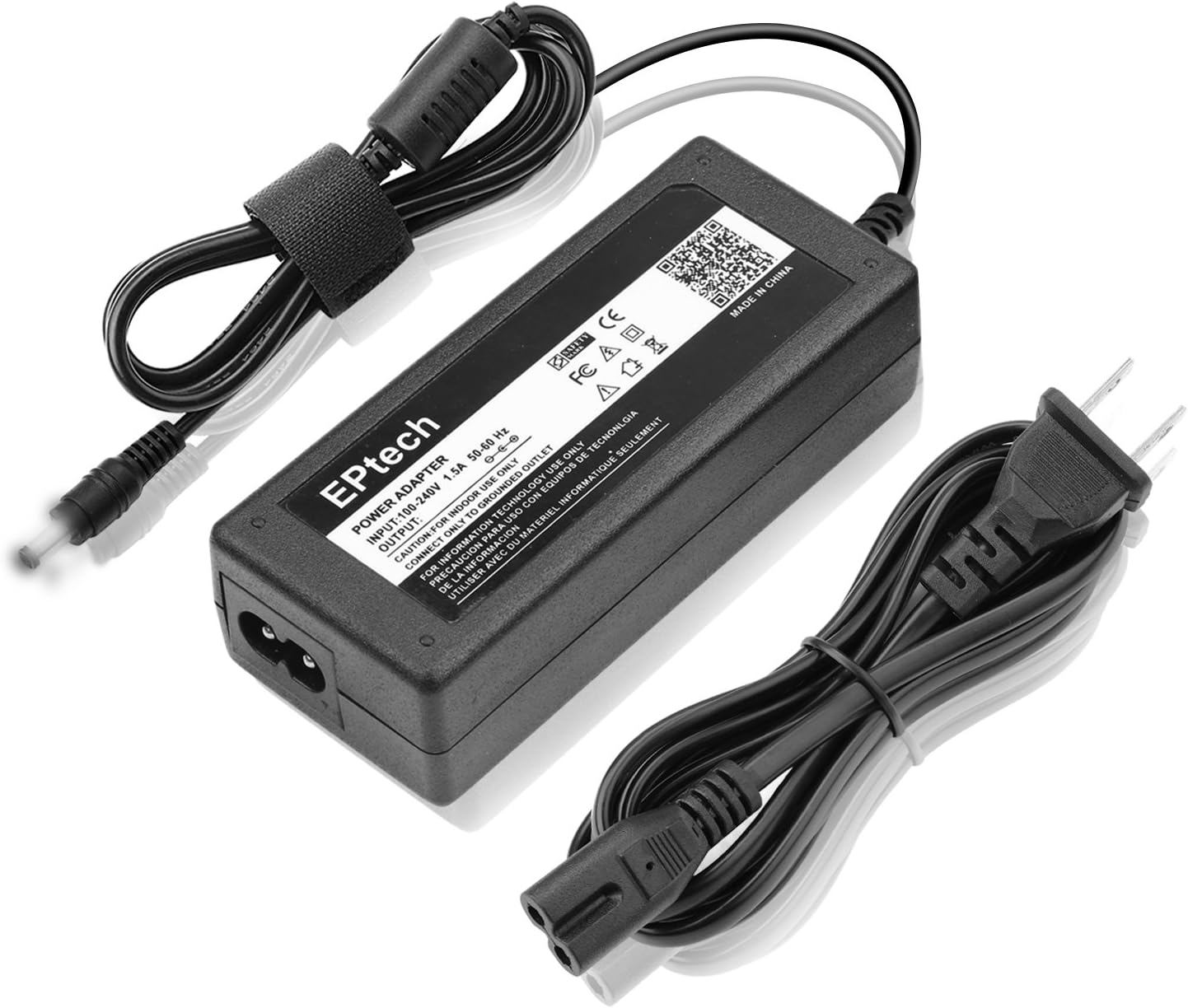 EPtech ACDC Adapter for Kids 24V Disney Princess 8802-64 880264 Cinderella Carriage Ride-On 03370 Fairy Tale Motorized Toy 24 Volt Ride On Toys Power Supply wBarrel Tip. NOT 2-Prong