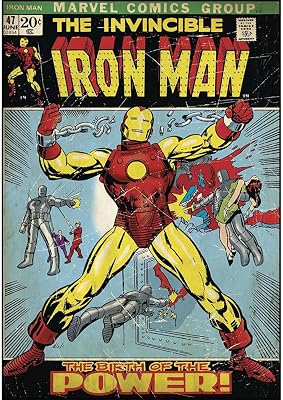 Fathead Marvel The Invincible Iron Man #170 Cover Vinyl Decals